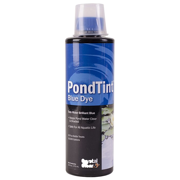 CrystalClear 16 oz PondTint Blue Dye