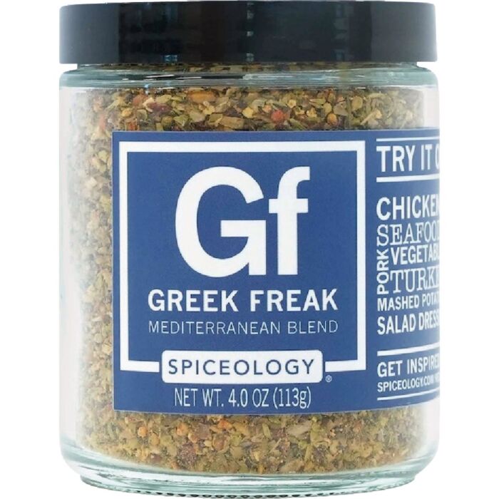 Spiceology Greek Freak Mediterranean Blend Rub - 4 oz