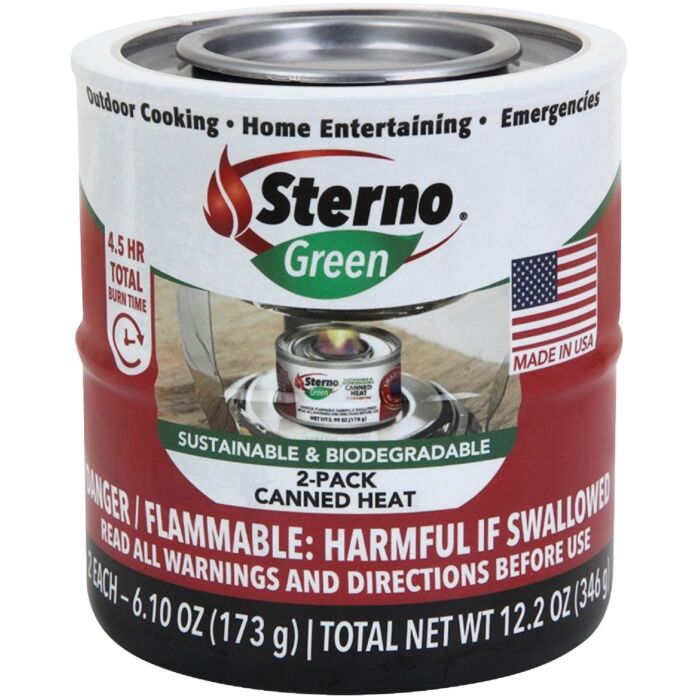 Sterno Gel Canned Cooking Fuel (2pk) 12.2 oz