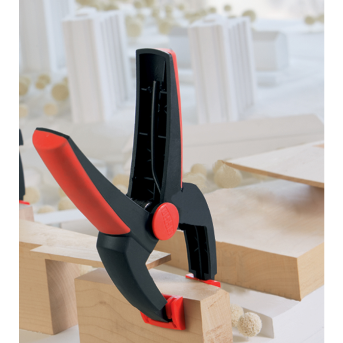 Bessey Tools Plastic Spring Clamp, 4 Inch Capacity