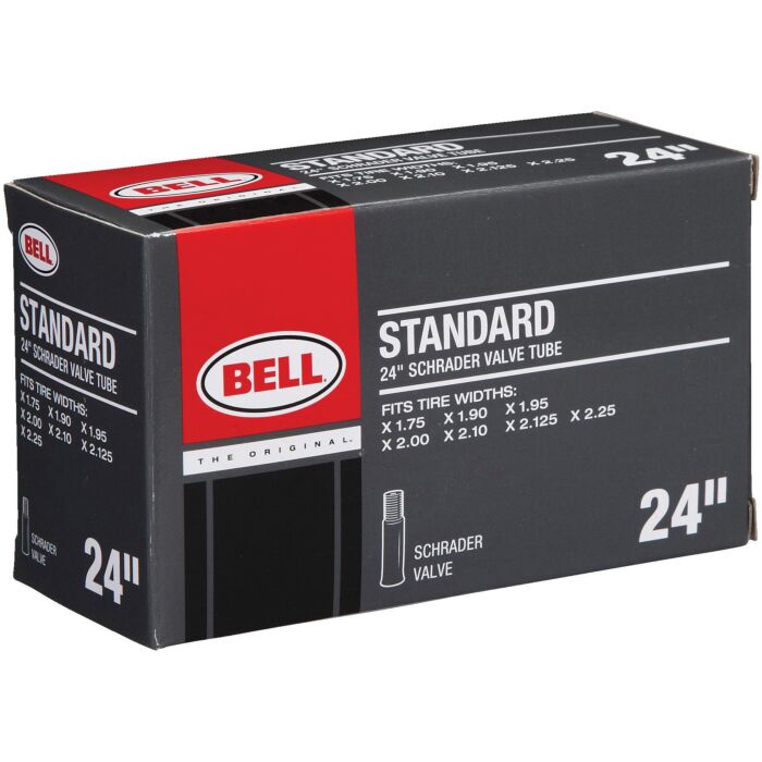 Bell Sports Standard Premium Quality Rubber Bicycle Tube - 24 in.
