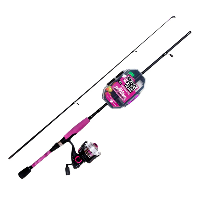 SouthBend Ready 2 Fish Just Add Bait 5 Ft. 6 In. Telescopic Fiberglass Fishing Rod & Spinning Reel Combo