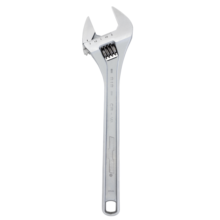 Channellock 18" Adj Wrench, Chrome