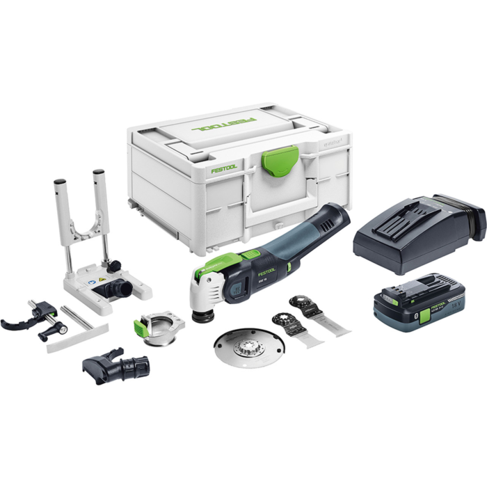 Festool Cordless Oscillator OSC 18 HPC 4,0 EI-Set VECTURO Festool Cordless Oscillator OSC 18 HPC 4,0 EI-Set VECTURO