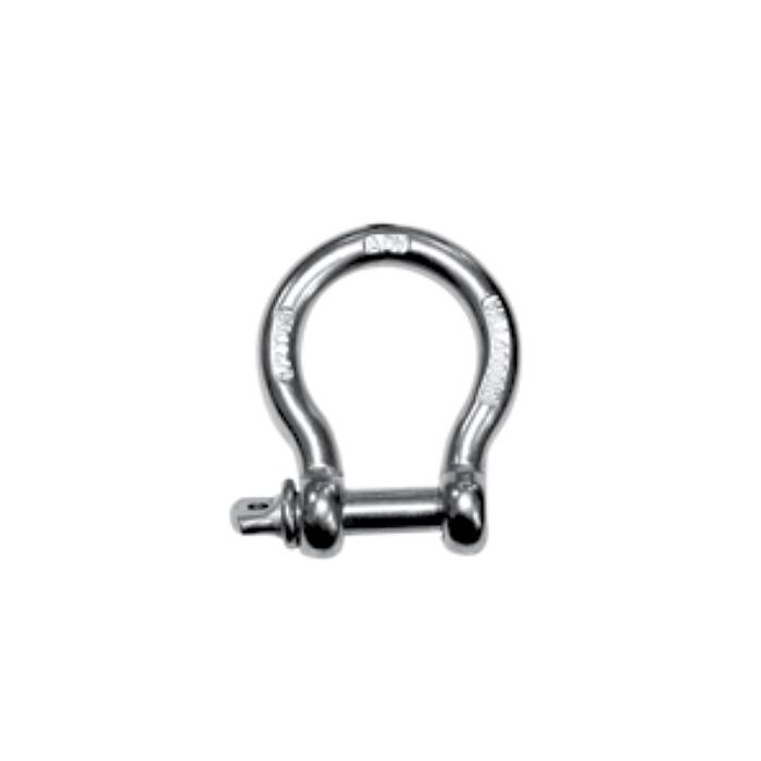 3/16 in 500 lb 3/16 in Screw Pin Bow Shackle