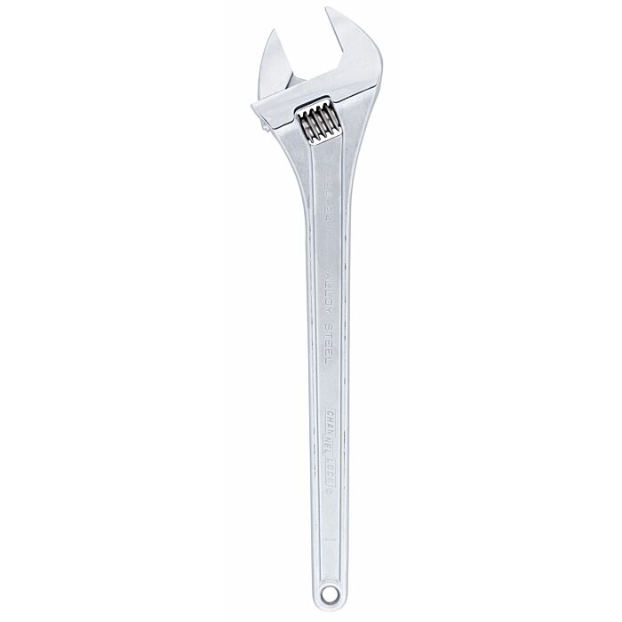 Channellock 24" Adj Wrench, Chrome