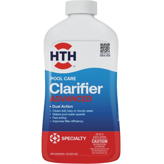 HTH Pool Care Advanced Liquid Clarifier - 1 qt