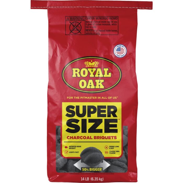 ROYAL OAK Super Size Charcoal Briquets - 14 lb