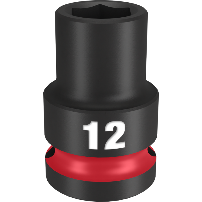 Milwaukee SHOCKWAVE™ Impact Duty 1/2" Drive 12MM Standard 6 Point Socket