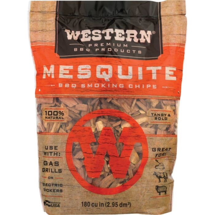 Western Mesquite Wood Smoking Chips - 2 lb