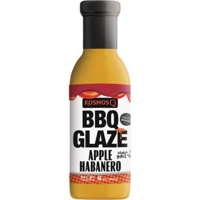 Kosmos Q Apple Habanero BBQ Glaze - 16 oz
