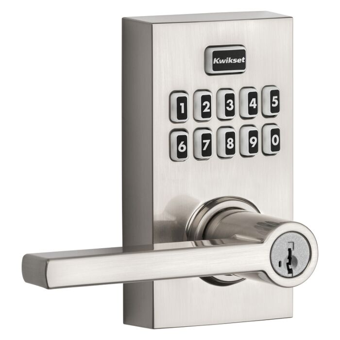 Kwikset SmartCode 917 Series Electronic Entry Lock (Satin Nickel)