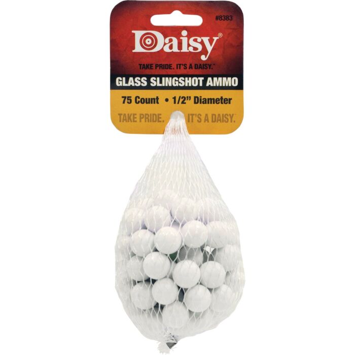 Daisy Glass 1/2 in. Slingshot Ammunition (75 ct)