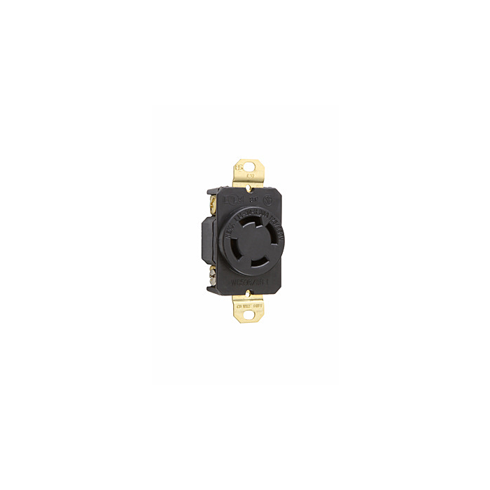 Pass & Seymour 30A NEMA L1430 Single Receptacle