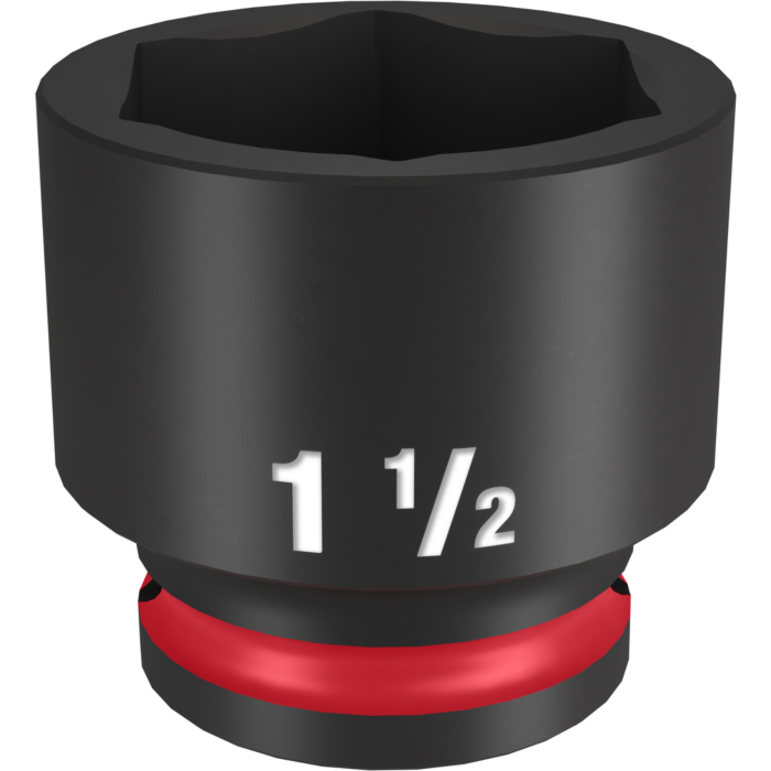 Milwaukee SHOCKWAVE™ Impact Duty 1/2" Drive 1-1/2" Standard 6 Point Socket