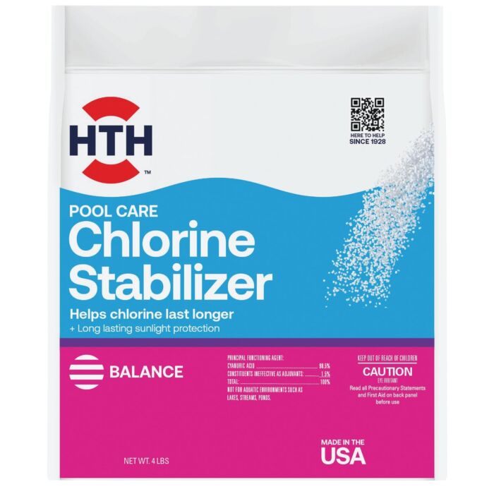 HTH Pool Care Chlorine Stabilizer Granule - 4 lb