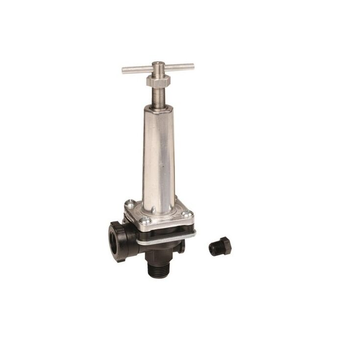 TeeJet 1/2 in 1/2 in FNPT Inlet Connection Size 1/2 in FNPT Outlet Connection Size Pressure Relief Valve
