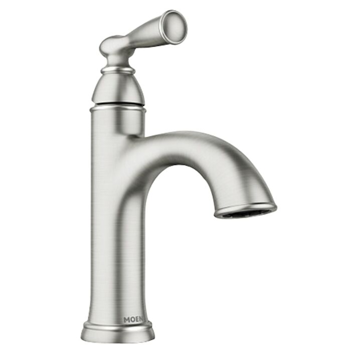 Moen Spot Resist One-Handle High Arc Bathroom Faucet (Brushed Nickel)