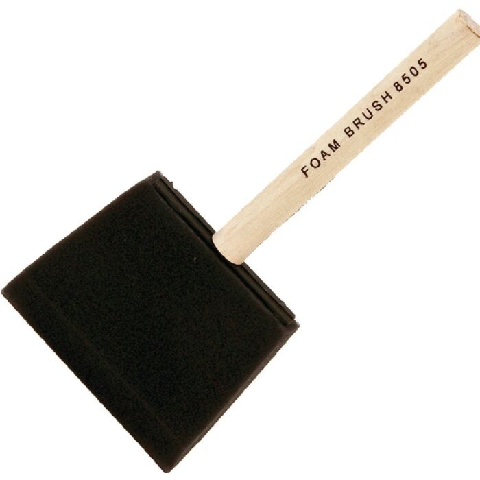 ProSource Foam Brush 4 in. Wood Handle
