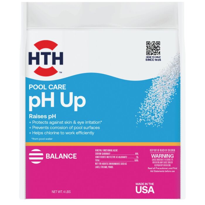 HTH Pool Care pH Increaser Granule - 4 lb