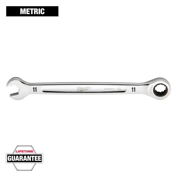 Milwaukee 11mm Metric Ratcheting Combination Wrench