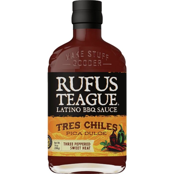 Rufus Teague Tres Chiles Pica Dulce BBQ Sauce - 14 oz