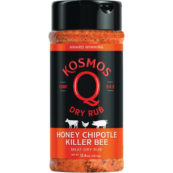 Kosmos Q Honey Chipotle Killer Bee Chipotle Meat Rub - 12.6 oz