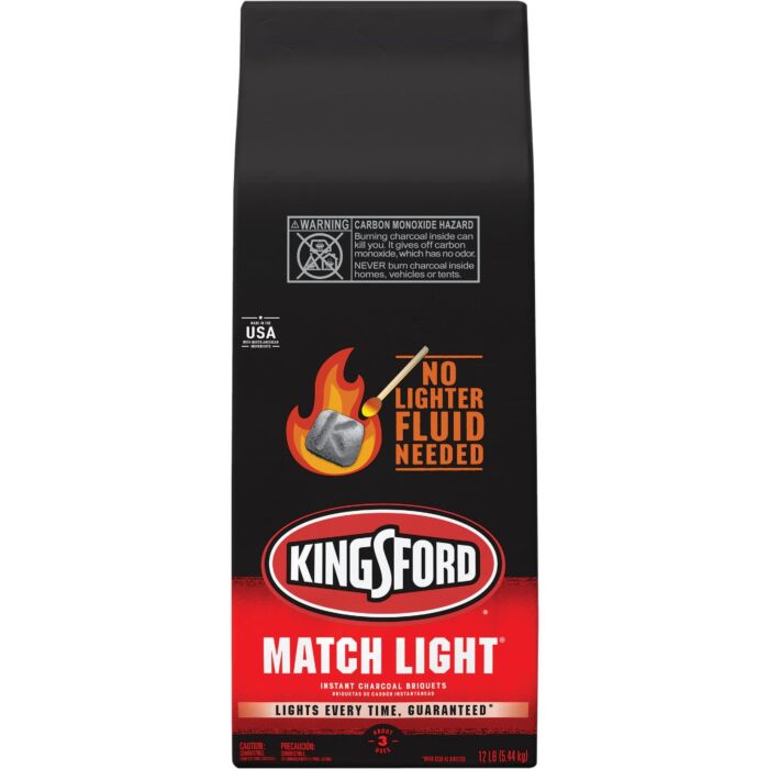 Kingsford Match Light Charcoal Briquet - 12 lb