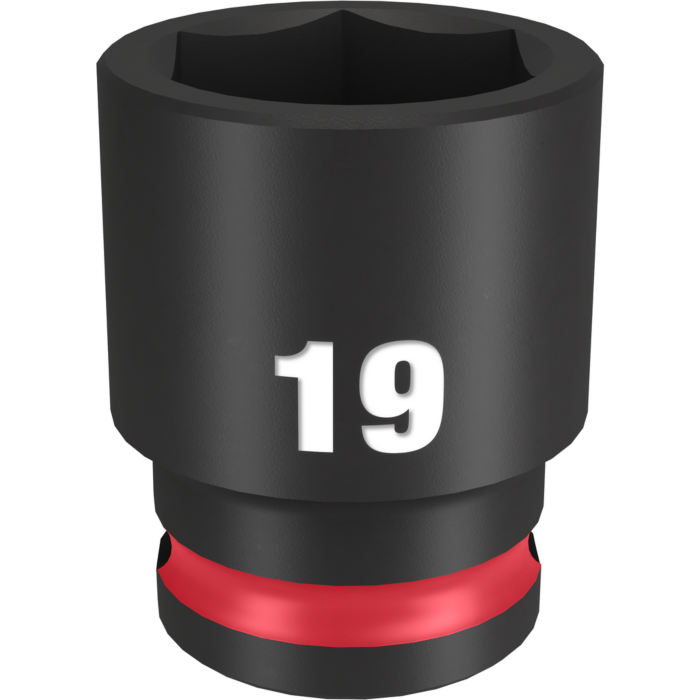 Milwaukee SHOCKWAVE™ Impact Duty 3/8" Drive 19MM Standard 6 Point Socket