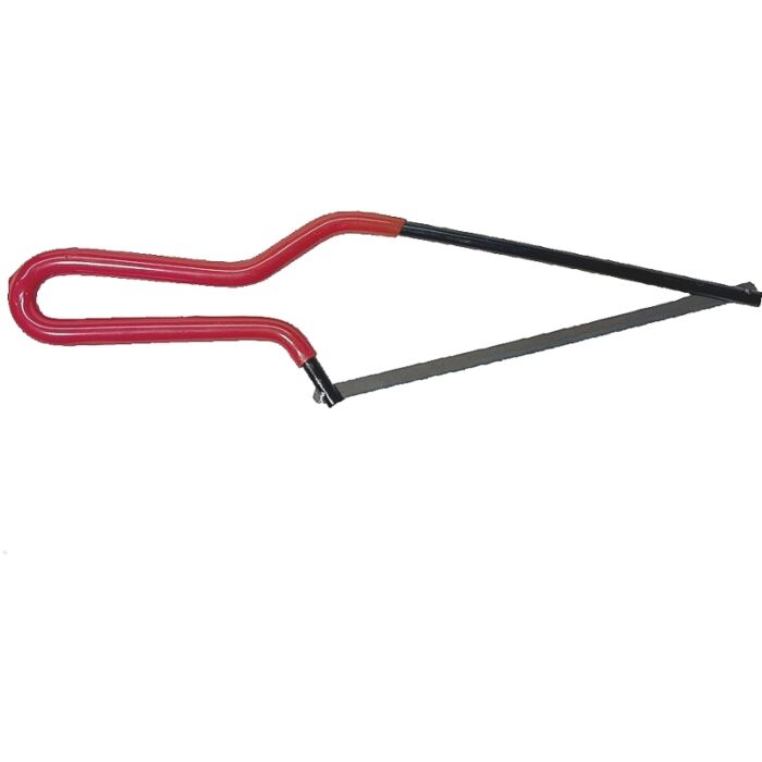 Superior Tool 37700 Hacksaw, 6 in L Blade, 32 TPI, HCS Blade, Steel Frame, Cushion Grip Handle, Rubber Handle