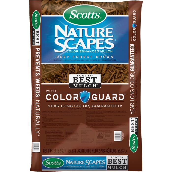 Scotts Nature Scapes 2 Cu. Ft. Deep Forest Brown Color Enhanced Mulch