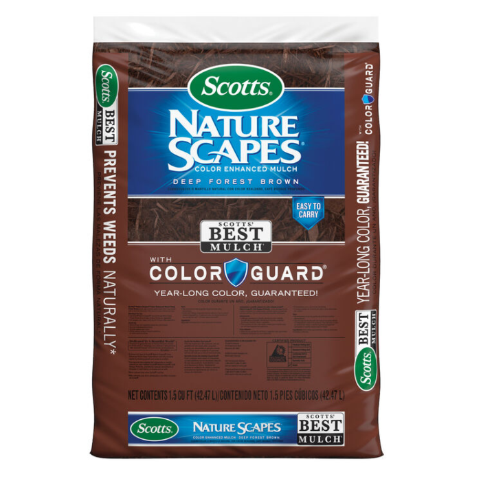 Scotts NatureScapes Brown Mulch - 1.5 cf