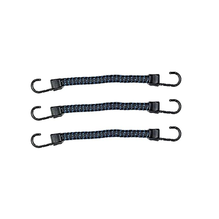 SuperBungee 8 in. Bungee Strap - 3pk