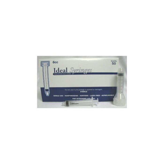 Ideal Instruments® 6 mL Disposable Syringe