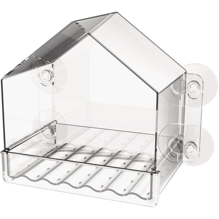 Nature's Way Clear View Window Bird Feeder
