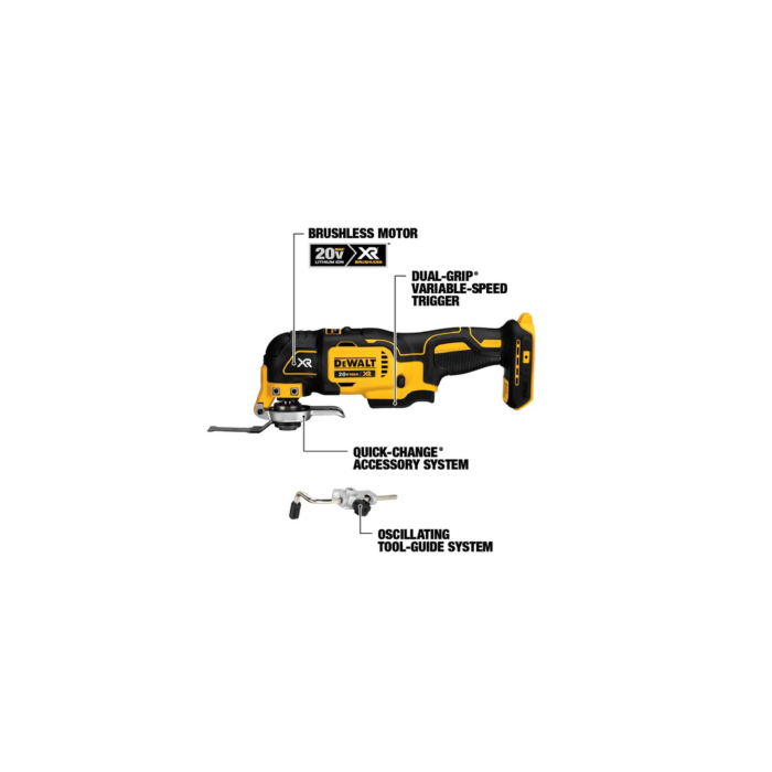 DEWALT 20V MAX* XR Brushless Combo Kit, Premium 6-Tool