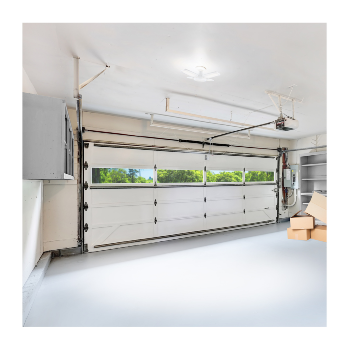 Satco 30 Watt - LED Garage Utility Light - 5000K - Medium base - Adjustable Beam Angle