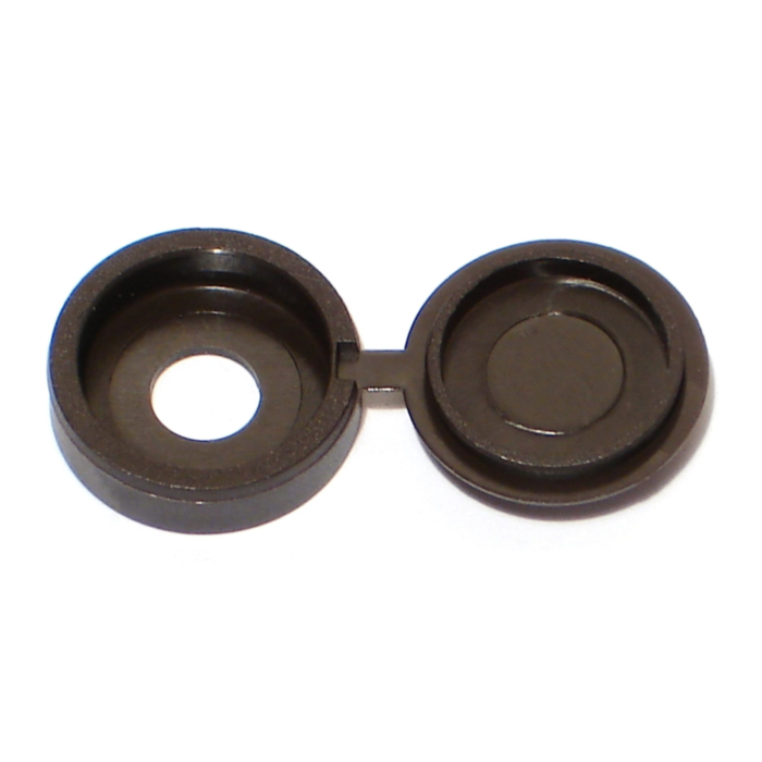 Hinged Cover Brn, 1/4