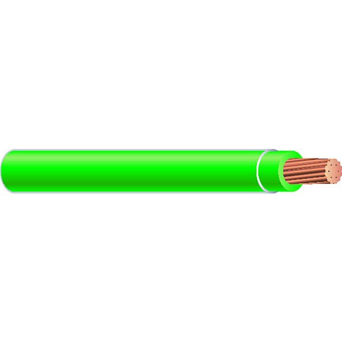 Southwire #8 THHN Stranded Electrical Wire Green