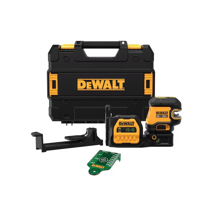 Dewalt 20V MAX 5-Spot Green Line Laser (Tool Only)
