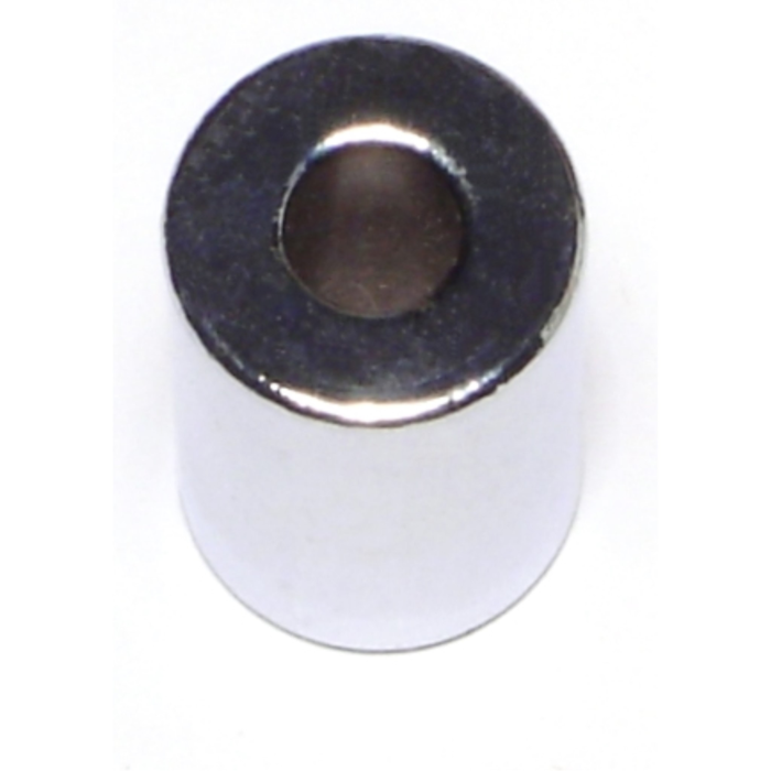 Stl Spacer Chrm, 1/4 x 1