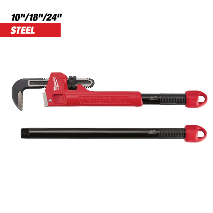 Milwaukee CHEATER™ Adaptable Pipe Wrench