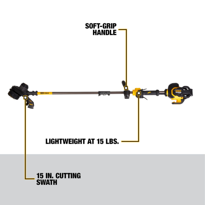 Dewalt DEWALT FLEXVOLT 60V String Trimmer Ah