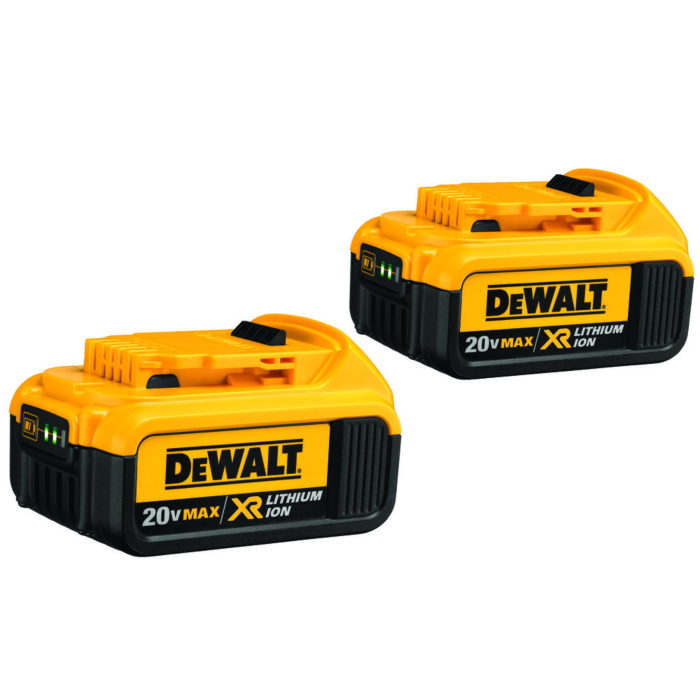 DEWALT DCBP034-2 20V POWERSTACK Compact Li-Ion Battery (Pack of 2) for sale  online