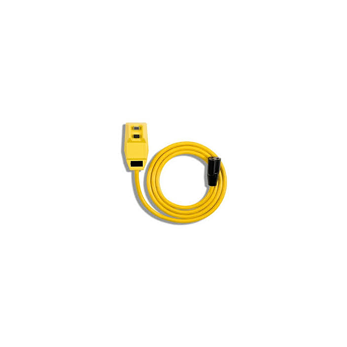 Southwire 14880001-6 - Right Angle GFCI 14/3 Cord Set 9" Pigtail Single Outlet NEMA 5-15 P&R