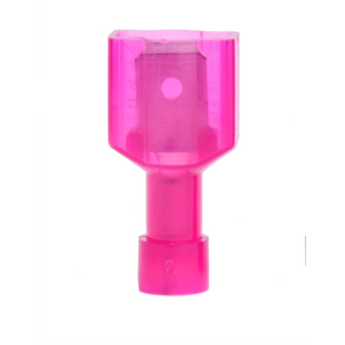 22-18 Fully-Insulated Heat-Shrink Male Disconnect (100pk) 1/4 in.