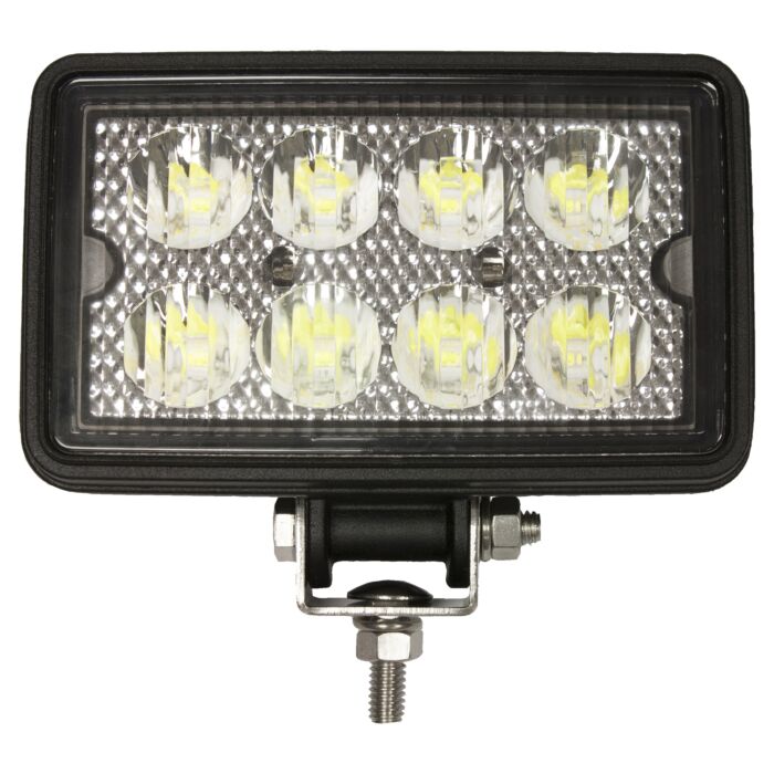 Peterson Rectangular Work Light w/ Stripped Leads (White) 3 in. x 5 in.