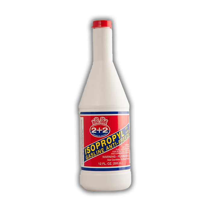 BERKEBILE 2+2® IPA 12 fl-oz Liquid Clear Isopropyl Gas Line Anti-Freeze