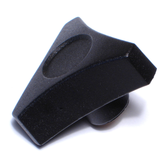 Fem 3-Prong Knob, 10-24 x 1-3/4