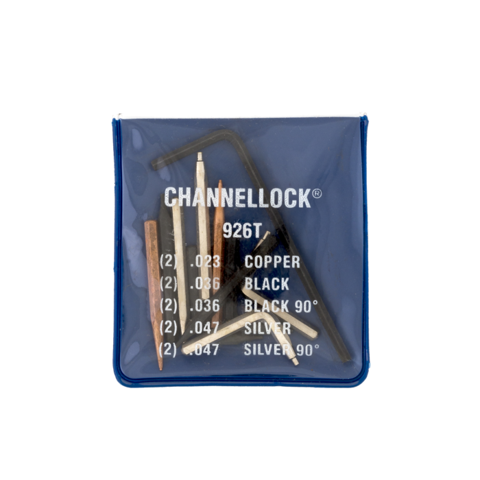 Channellock 5 PC Universal Tip Kit, 926 Retaining Ring Tips